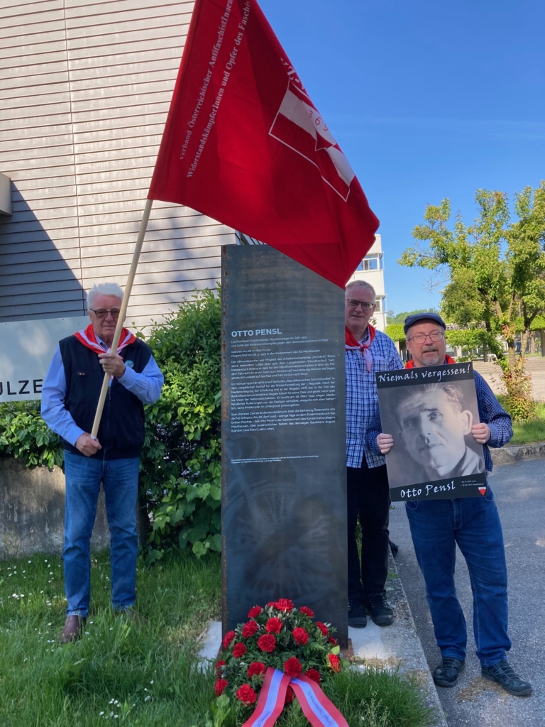 Gedenken an Otto Pensl in Steyr